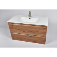 Тумба с раковиной Inda Piccadilly B174050LLRC 80 Rovere Castagno