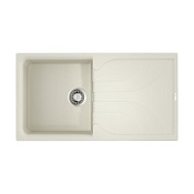 Кухонная мойка Omoikiri Yasugata 100-WH 50x100x21 белый