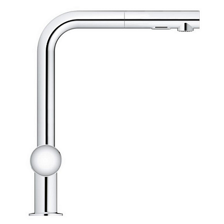 Смеситель Grohe Minta 30274000 для кухонной мойки выдвижной излив
