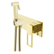 Гигиенический душ со смесителем Boheme Q 147-GG золото