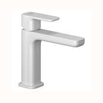 Смеситель для раковины Kludi Renon 422885375 белый матовый Смеситель для раковины Kludi Renon 422885375 белый матовый