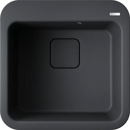 Кухонная мойка Omoikiri Tasogare 51-BL 51х51 черный