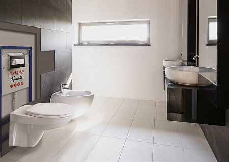 Унитаз подвесной Pestan Fluenta Basic 40006460 микролифт