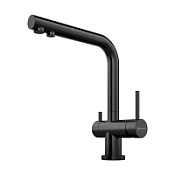 Смеситель Omoikiri Nagano-GM 4994179 для кухонной мойки, вороненая сталь