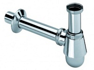 Сифон для раковины/биде Viega 114619 бутылочный, без выпуска, хром