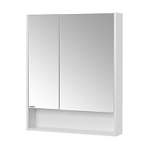 Шкаф-зеркало Aquaton Сканди 1A252202SD010 70 белый/белый матовый Шкаф-зеркало Aquaton Сканди 1A252202SD010 70 белый/белый матовый