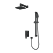 Душевая система встроенная RUSH Thira TR3635-41Black черный