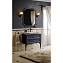 Зеркало Aqwella 5 stars LaDonna LAD0207BLK черное - фото 3