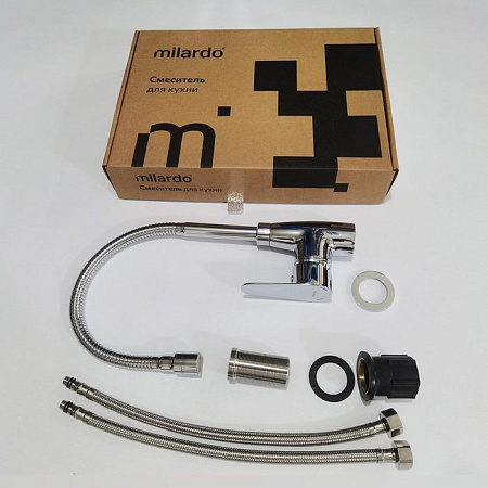 Смеситель для кухни Milardo Meal M07SB2FM05 хром