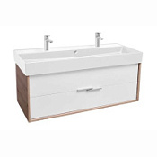 Тумба с раковиной Jacob Delafon Vivienne EB1669-E75-J5 120 дуб давос/белый