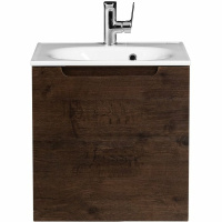Тумба с раковиной BelBagno Etna ETNA-500-1A-SO-RW-P-R 50 Rovere Moro