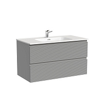 Тумба под раковину Sancos Folk FL90ES 90 Ergraut soft