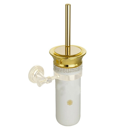 Ершик Migliore Dubai 28535 белый, декор золото, swarovski