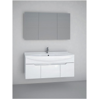 Мебель для ванной Dreja Laguna 120 белый глянец