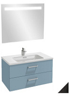 Мебель для ванной Jacob Delafon Vox 80 прямая ручка, черное дерево