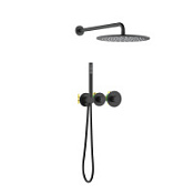 Душевой комплект Timo Saona SX-2359/03SM черный матовый