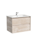 Тумба с раковиной Sancos Marmi 2.0 MR2.070EG 70 дуб галифакс натуральный/белый