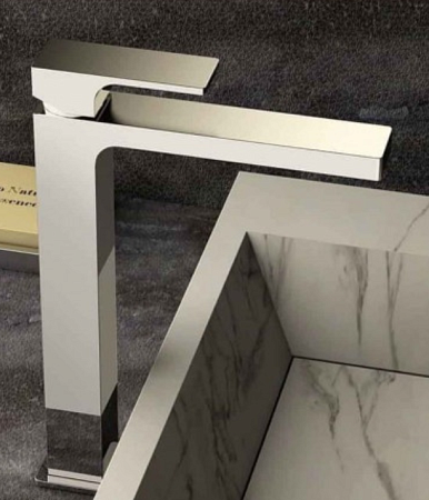 Смеситель Remer Absolute AU11L для раковины, хром