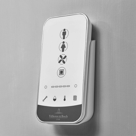 Унитаз подвесной Villeroy & Boch ViClean-I V0E200R1 с функцией биде, альпийский белый CeramicPlus