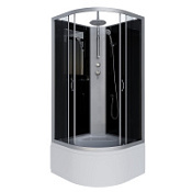 Душевая кабина Niagara Classic NG-2507-14BKT 80x80x210 стекло тонированное/профиль серебро