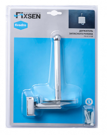 Держатель запасных рулонов Fixsen Kvadro FX-61310B хром