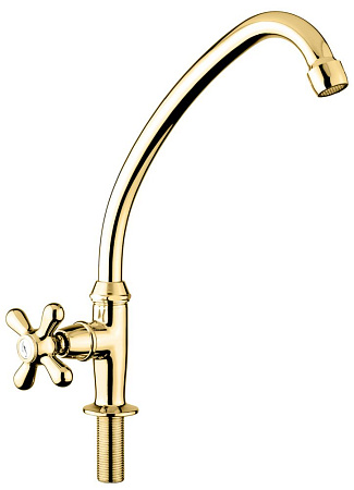 Кран Emmevi Deco Classic 12060OR для кухонной мойки, золото