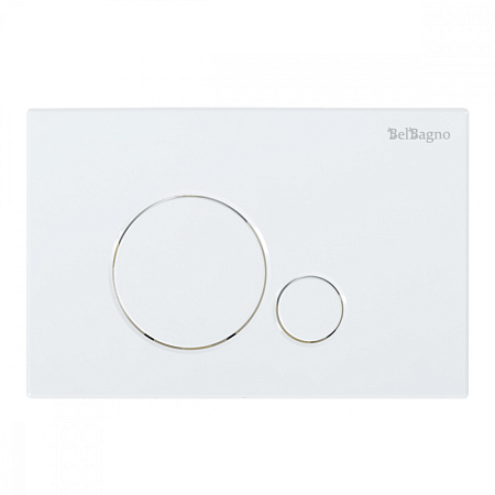 Кнопка смыва BelBagno Sfera BB014-SR-BIANCO белый