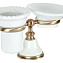Стакан Tiffany World Harmony TWHA141bi/br бронза/белый с мыльницей - фото 1