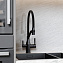 Смеситель для кухонной мойки Sancos Orta SC4008MB черный матовый - фото 6
