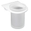 Стакан WasserKRAFT Kammel K-8328WHITE белый/матовое стекло - фото 1