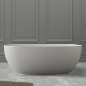 Ванна из искусственного камня ABBER Stein AS9641-1.4 белый матовый