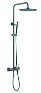 Душевая стойка Boheme Uno 468-GM для ванны, оружейная сталь