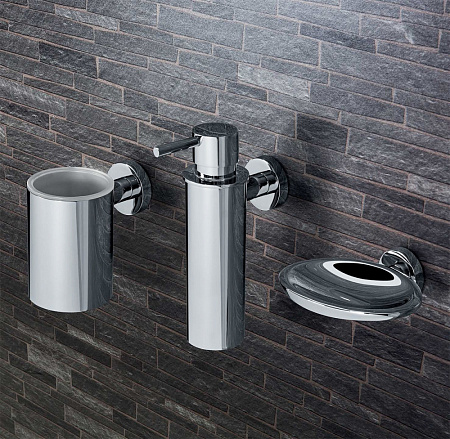 Стакан Colombo Plus W4902.HPS1 подвесной, цирконий