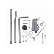 Механизм смыва для бачка GSI Classic BOCR с трубой, хром