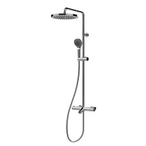 Душевая стойка Bossini Elios L10402.1.030 с термостатом, хром Душевая стойка Bossini Elios L10402.1.030 с термостатом, хром