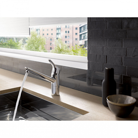 Смеситель Kludi Objekta 325740575 для кухонной мойки, хром