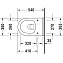 Унитаз подвесной Duravit Starck 3 45270900A1 с сиденьем микролифт - фото 2
