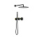 Душевой комплект Timo Saona SX-2359/03SM черный матовый