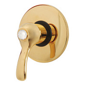 Смеситель Migliore Lem Swarovski 18894 для душа, золото