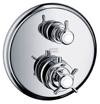 Термостат Axor Montreux 16800000 для душа (внешняя часть), хром Термостат Axor Montreux 16800000 для душа (внешняя часть), хром
