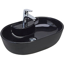 Раковина на столешницу beWash Bogen 88611106 60x39,5x13,5 черный глянцевый Раковина на столешницу beWash Bogen 88611106 60x39,5x13,5 черный глянцевый