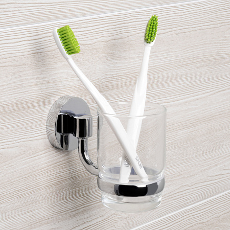 Стакан WasserKRAFT Rhein K-6228 одинарный, хром