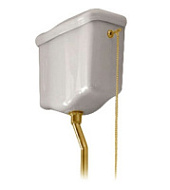 Механизм смыва NEW "CATIS" для навесного высокого бачка Kerasan Waldorf 754591 золото