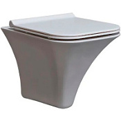 Унитаз подвесной beWash Ladoga 54303201 с системой микролифт, белый глянцевый