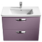 Тумба под раковину Roca Gap ZRU9302742 60 см, фиолетовая