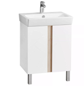 Тумба под раковину Aquaton Кантри 1A257401AHB20 60 белый/дуб верона