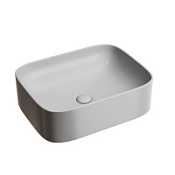 Раковина накладная Ceramica Nova Element CN6052MSG 50.5x38x15 серый матовый