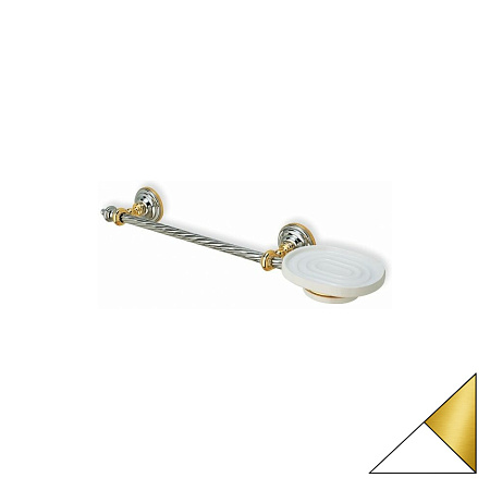 Полотенцедержатель Stil Haus Giunone G69(04) белый/золото