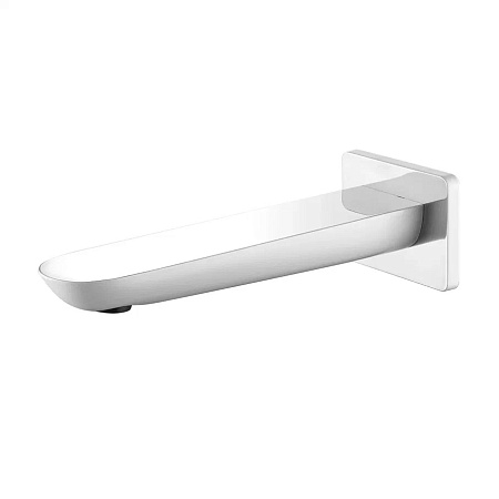 Излив Lemark LM4981CW для ванны, хром, белый