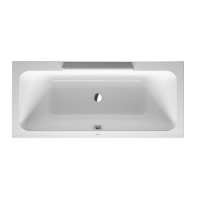 Акриловая ванна Duravit DuraStyle 700299000000000 190х90 см, с двумя наклонами для спины